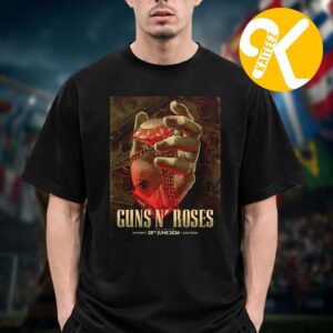 Guns N Roses At Afas Dome In Antwerp Belgium On June 28 2026 Unisex T-Shirt