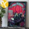 Widespread Panic At Red Rocks Amphitheater In Morrison CO On June 26-28 2026 Art By Aj Masthay Home Decor Poster Canvas