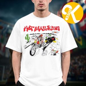 Hot Mulligan Merch North American June Tour 2026 Desert Ride Unisex T-Shirt