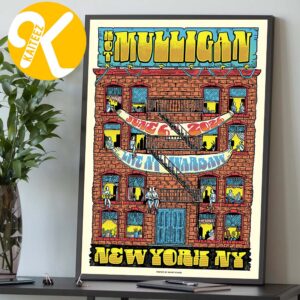 Hot Mulligan Poster Live At Warsaw In New York City On June 6 2026 Home Decor Poster Canvas