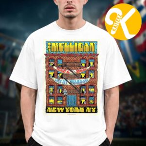 Hot Mulligan Poster Live At Warsaw In New York City On June 6 2026 Unisex T-Shirt