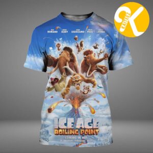 Ice Age Boiling Point Coming In Theaters On February 2027 All Over Print Shirt