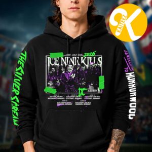 Ice Nine Kills Europe Psychos The Silver Scream A Thon Tour 2026 Joker Hoodie