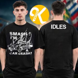 Idles Band 2026 Summer Tour Merch Car Crash D2C Exclusive T-Shirt