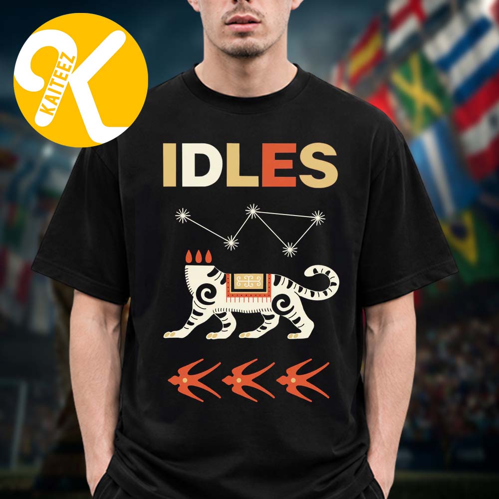 Idles Band 2026 Summer Tour Merch Feline Unisex T-Shirt Idles Band 2026 Summer Tour Merch Feline Unisex T-Shirt