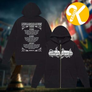 Inkcarceration Festival 2026 Merch In Mansfield OH On July 17 – 19 2026 Eat Fist Line Up Zip Up Hoodie Shirt