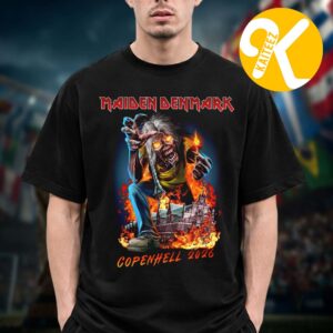 Iron Maiden Copenhell Festival 2026 Event Shirt Art By Stan W Decker Unisex T-Shirt