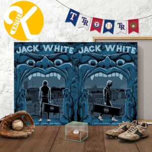 Jack White Poster Full Show Combined At L’Olympia In Paris France On June 13 14 2026 Home Decor Poster Canvas