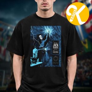 Jack White Poster Show At Klub Stodola In Warsaw Poland On June 1 2026 Unisex T-Shirt