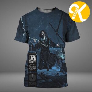 Jack White Poster Show At Klub Studio In Krakow Poland On June 2 2026 All Over Print Shirt