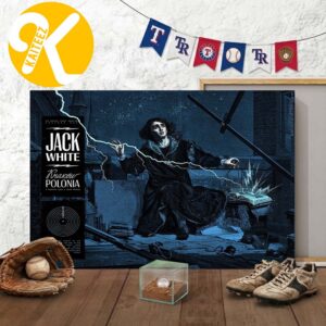 Jack White Poster Show At Klub Studio In Krakow Poland On June 2 2026 Home Decor Poster Canvas