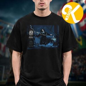 Jack White Poster Show At Klub Studio In Krakow Poland On June 2 2026 Unisex T-Shirt