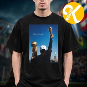 Jalen Brunson New York Knicks Celebration A Chip On His Shoulder Unisex T-Shirt