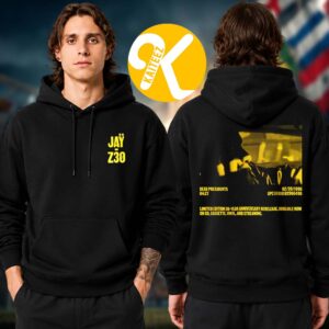 Jay Z Jay Z30 Collection Merch Dead Presidents Two Sided Unisex Hoodie Shirt