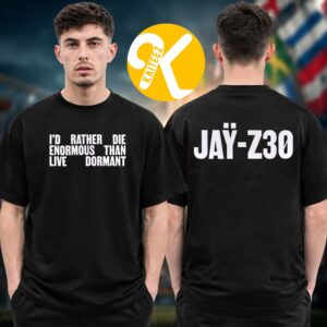 Jay Z Jay Z30 Collection Merch Die Enormous Two Sided Unisex T-Shirt