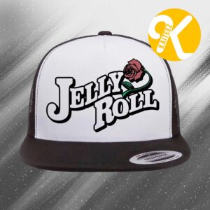 Jelly Roll Merch The Little Ass Shed Tour 2026 Rose Trucker Hat