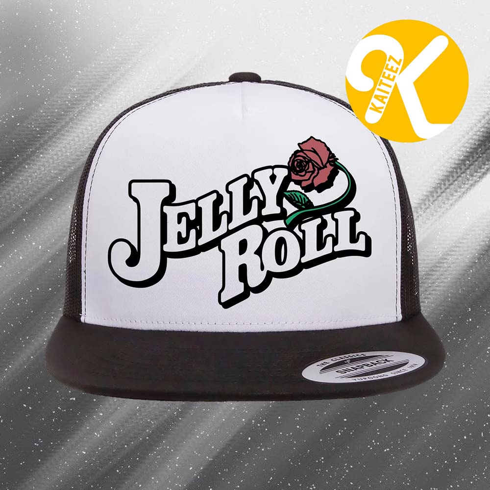 Jelly Roll Merch The Little Ass Shed Tour 2026 Rose Trucker Hat Jelly Roll Merch The Little Ass Shed Tour 2026 Rose Trucker Hat