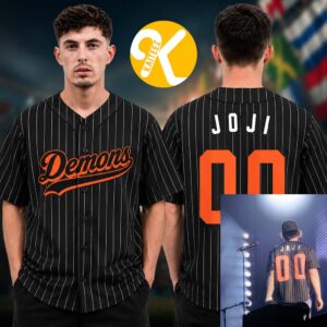 Joji Solaris Tour 2026 Merch Demons Baseball Jersey