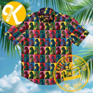 Jurassic Park Jurassic Pop RSVLTS Collection Summer Hawaiian Shirt