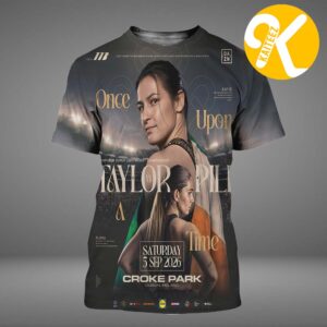 Katie Taylor vs Flora Pili Undisputed Super Lighweight Championship At Croke Park In Dublin, Ireland On September 5 2026 All Over Print Shirt