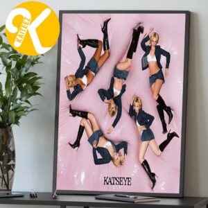 Katseye New Album Wild Poster Cover Wild Heart Ver Home Decor Poster Canvas