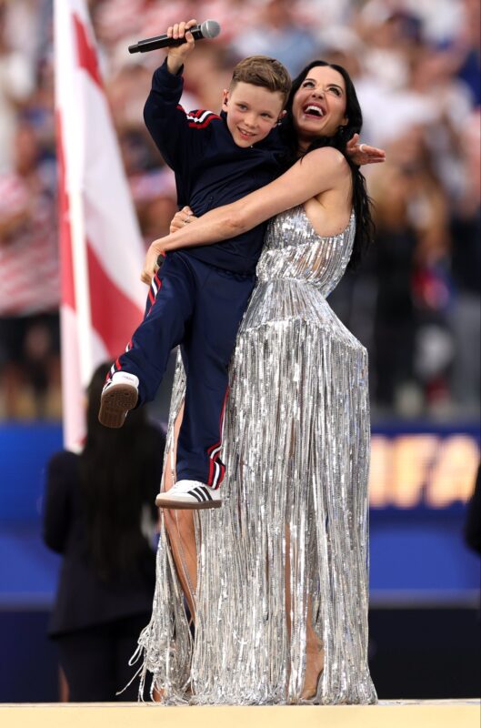 Katy Perry and Tius Luka look absolutely stunning at the FIFA World Cup 2026 Opening Ceremony.