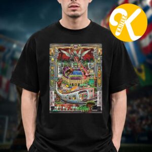 King Gizzard And The Lizard Wizard At Forest Hills Stadium In Queens NY On August 20 21 22 2026 Unisex T-Shirt