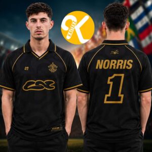 Lando Norris Merch 2026 Champion V Neck Jersey Shirt