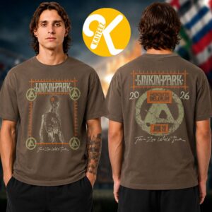 Linkin Park Event Tee At Werchter Parklife In Werchter Belgium On June 28 2026 Two Sided Unisex T-Shirt