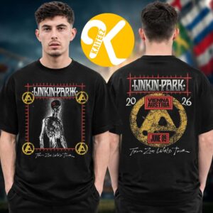 Linkin Park Exclusive Event Tee Vienna From Zero World Tour 2026 At Ernst Happel Stadium In Vienna Austria On June 9 2026 Two Sided Unisex T-Shirt