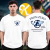 Linkin Park Fischbrotchen Pop Up Shop In Hamburg DE Up From The Bottom Two Sided Unisex T-Shirt Linkin Park Fischbrotchen Pop Up Shop In Hamburg DE Up From The Bottom Two Sided Unisex T-Shirt