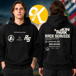 Linkin Park Merch Mercedes AMG Lounge x Rock Am Ring 2026 Two Sided Unisex Hoodie Shirt