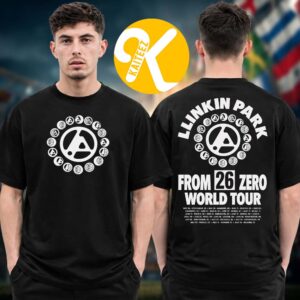 Linkin Park X Deus Ex Machina Merch Tee Pop Up Download Festival In Donington Park UK On 10 – 14 June 2026 From Zero World Tour Circle Logo T-Shirt