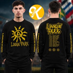 Linkin Park X Deus Ex Machina Merch Tee Pop Up Download Festival In Donington Park UK On 10 – 14 June 2026 Sunburst Tour Dates Long Sleeve Shirt