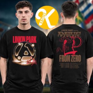 Linkin Park x Deus Ex Machina Pop Up Shop Spain Event Two Sided Unisex T-Shirt