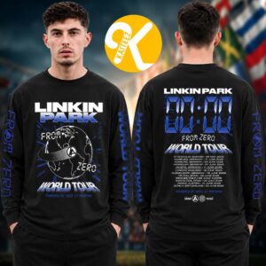Linkin Park x Deus Ex Machina Pop Up Shop Spain Time O Clock European Tour Dates Unisex Longsleeve Shirt