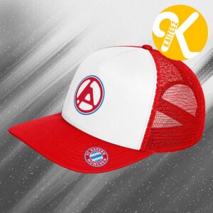 Linkin Park x FC Bayern Munchen Exclusive Collection At Pop Up Shop Munich Red Cap Trucker Hat
