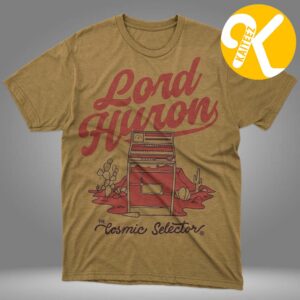 Lord Hurron Merch Tour 2026 The Cosmic Selector Gold Unisex T-Shirt
