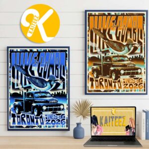 Luke Combs Limited Poster At Rogers Stadium In Toronto ON On June 5 6 2026 Home Decor Poster Canvas
