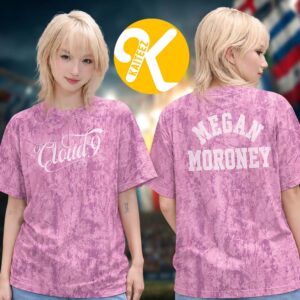 Megan Moroney Cloud 9 Tour Merch Columbus Ohio Pink Camo Unisex T-Shirt