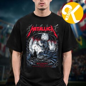 Metallica M72 Bologna Pop Up Shop Limited Poster Editon At Stadio Renato Dall’Ara In Bologna Italy On June 3rd 2026 Unisex T-Shirt