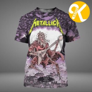 Metallica M72 Budapest At Puskas Arena In Budapest Hungary On June 11 2026 All Over Print Shirt