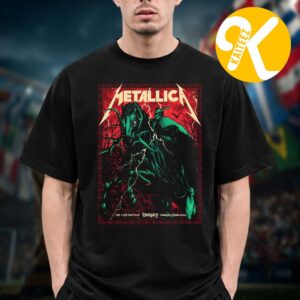 Metallica M72 Budapest Exclusive Poster Event Pop Up Shop At Puskas Arena In Budapest Hungary On June 11 13 2026 Unisex T-Shirt