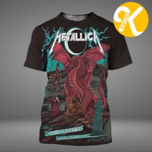 Metallica M72 Cardiff At Principality Stadium In Cardiff Wales On June 28 2026 All Over Print Shirt