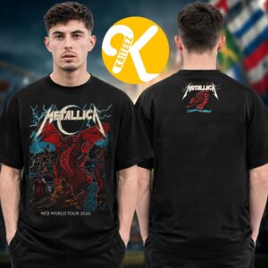 Metallica M72 Cardiff Exclusive Event Tee At Principality Stadium In Cardiff Wales On June 28 2026 Two Sided Unisex T-Shirt