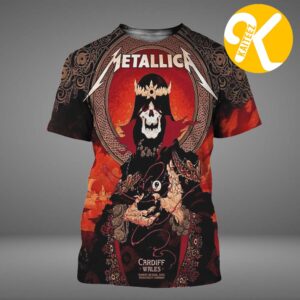 Metallica M72 Cardiff Pop Up Shop Limited Edition Poster At Principality Stadium In Cardiff Wales On June 28 2026 All Over Print Shirt
