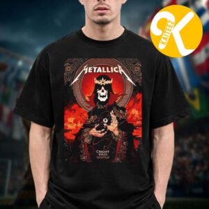 Metallica M72 Cardiff Pop Up Shop Limited Edition Poster At Principality Stadium In Cardiff Wales On June 28 2026 Unisex T-Shirt