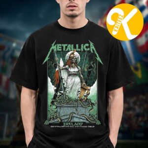 Metallica M72 Dublin Pop Up Shop At Aviva Stadium In Dublin Ireland On June 19 And 21 2026 Unisex T-Shirt
