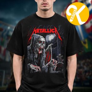Metallica M72 Glasgow Pop Up Shop Limited Editon Poster At Hamporn Park In Glasgow Scotland On June 25 2026 Unisex T-Shirt