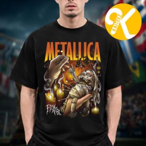 Metallica ReLoad Limited Edition Fixxxer Screen Printed Unisex T-Shirt